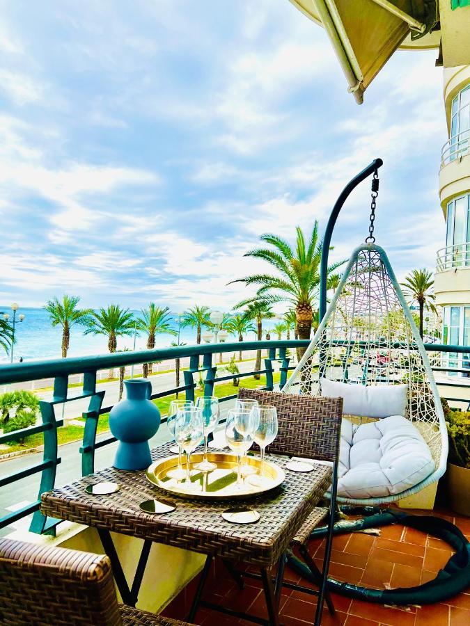 Endless Stunning Mediterranean Sea Views Promenade Des Anglais Ница Екстериор снимка